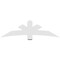 Ekena Millwork Alberta Architectural Grade PVC Gable Bracket, 72"W x 21"H x 2"D x 6"F, 7/12 Pitch GBP072X21X0206ALB00 - alternate 4